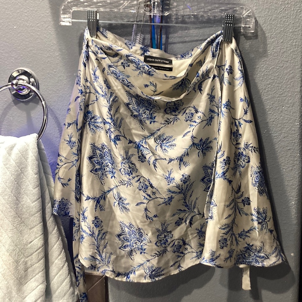 Urban Outfitters floral wrap skirt